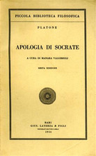 Platone. apologia socrate. usato  Firenze