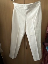 White chiffon trousers for sale  ASHBY-DE-LA-ZOUCH