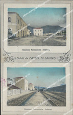 Bo783 cartolina castel usato  Tramonti