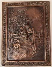 Kupfer relief bild gebraucht kaufen  Saarbrücken