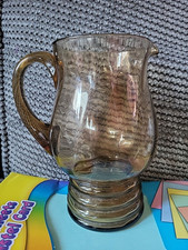 Vintage glass jug for sale  CAMBORNE