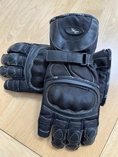 Motorcycle gloves leather for sale  BRISTOL