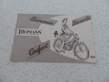 Catalogue brochure motorcycle d'occasion  Expédié en Belgium