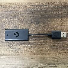 Tarjeta de sonido USB DAC 881-000315 A00092 3,5 mm adaptador de audio dongle para Logitech G432 segunda mano  Embacar hacia Mexico