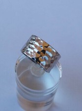 Fascia martellata argento usato Fascia martellata argento usato  Italia