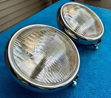 Usado, Faróis Ford 1932 fabricante de equipamento original 10" modelo B Twolite aço inoxidável Hot Street Rod SCTA Coupe comprar usado  Enviando para Brazil