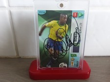 Usado, BRASIL - Robinho (Copa do Mundo 2006) cartão comercial de futebol assinado à mão  comprar usado  Enviando para Brazil