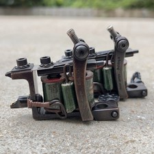 Set of 2 tattoo machines coil Lucky Supply Jimmy Whitlock liner & shader segunda mano  Embacar hacia Mexico