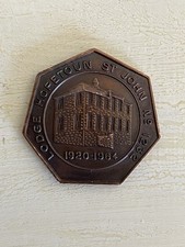 Masonic token penny. for sale  ROYSTON