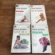 Hank janson books for sale  MANCHESTER