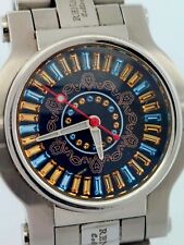 Renato Collezioni Pure Beauty 1,85 ct topázio austríaco aço inoxidável 36 mm relógio limitado comprar usado  Enviando para Brazil
