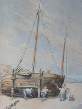 Aquarelle .habets 1887 d'occasion  Rabastens