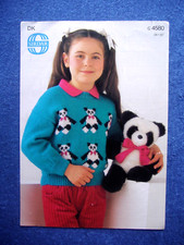 Panda motif sweater for sale  BRIDGWATER