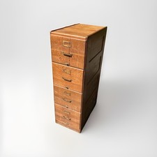Vintage oak filing for sale  White Lake