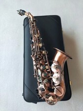 Melhor Qualidade Novo Saxofone Soprano Curvo S-991 Sax de Latão com Estojo -- comprar usado  Enviando para Brazil