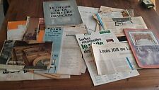 Lot vieux document d'occasion  Bourg-en-Bresse