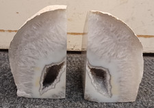 Geode bookends pair for sale  FAREHAM