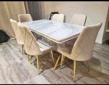 Table 6 chaises d'occasion  Saint-Etienne