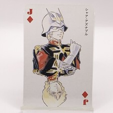 Cartas de baralho Char Aznable Mobile Suit Diamonds J Gundam anime japonês 1985, usado comprar usado  Enviando para Brazil