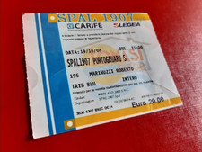 Biglietto calcio ticket usato  Villar Focchiardo