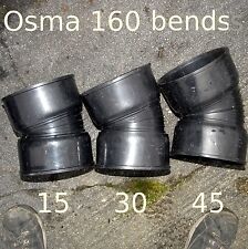 150mm 45deg. bends for sale  BODMIN