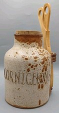 Pot cornichons grès d'occasion  Villers-Bocage