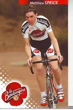 Używany, CYCLISME carte cycliste MATTHIEU SPRICK équipe LA BOULANGERE 2004 na sprzedaż  Wysyłka do Poland