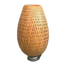 LÂMPADA DE MESA IKEA BOJA VIME RATTAN 2 camadas   comprar usado  Enviando para Brazil
