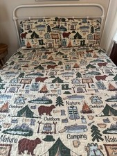 Campsite twin quilt for sale  Cordele