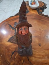 Artista J. R. Mcneitt Ozark Hillbilly escultura em madeira 11 3/8 polegadas de altura comprar usado  Enviando para Brazil