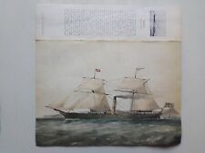 Stampa vintage antica usato  Colle di Compito
