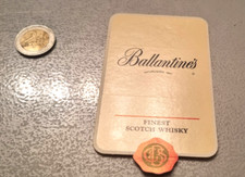 Autocollant  Publicitaire Ballantine's FINEST SCOTCH WHISKY comprar usado  Enviando para Brazil