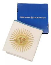 Bandera Argentina Ceremonia Normas IRAM Sol Bordado Bandeira Argentina comprar usado  Enviando para Brazil