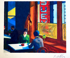 Edward hopper litografia usato  Roma