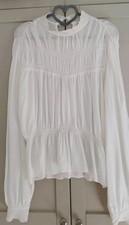 White blouse top for sale  HULL