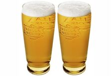 ❋2x Stella Artois uma pinta (20 oz) copo de cerveja cônico logotipo em relevo estrela gravada❋ comprar usado  Enviando para Brazil