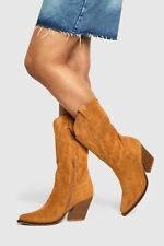 Cowboy boot tan for sale  MARKET HARBOROUGH