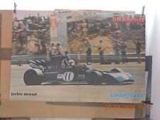 Poster jackie stewart usato  Riva del Garda