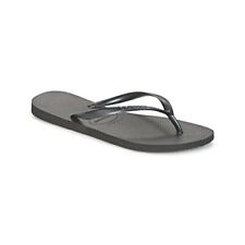 Chinelos femininos finos VeryGood_Havaianas, preto, 7/8 EUA comprar usado  Enviando para Brazil