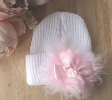 Baby knitted hat for sale  UK