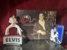 Lote Elvis Presley🎸Coleção Completa de DVD de Filme Ultimate + Figura Vegas 8” + Estanho🔥, usado comprar usado Lote Elvis Presley🎸Coleção Completa de DVD de Filme Ultimate + Figura Vegas 8” + Estanho🔥, usado comprar usado  Enviando para Brazil
