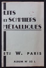Catalogue 1952 ets d'occasion  Nantes-