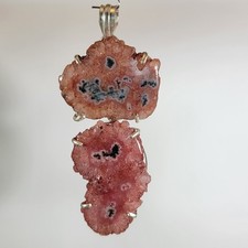 Pink druzy dendritic for sale  Temecula
