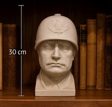 Scultura busto mussolini usato  Palermo
