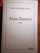 Alain zannini roman d'occasion  Lescar