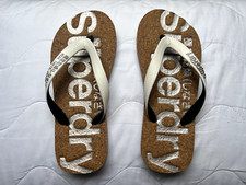 Superdry flipflops size for sale  EDGWARE
