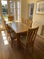 Extendable oak dining for sale  NORWICH