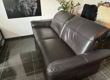 Ledersofa couch beidseitig gebraucht kaufen  Köln