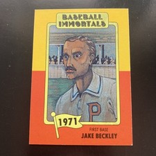 Jake Beckley 1980 SSPC Baseball Immortals Card #120 - Pittsburgh Pirates comprar usado  Enviando para Brazil