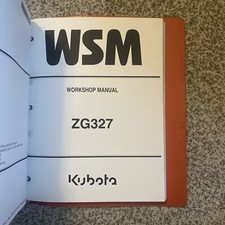 Genuine kubota zg327 for sale  Chambersburg